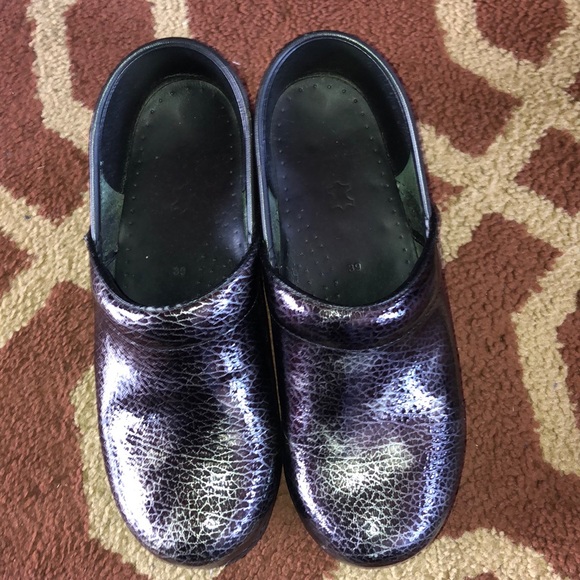 Dansko Shoes - Metallic Dansko Shoes